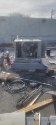 We just complete installation 3 tone condenser for walking cooler.