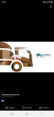 Freddy's Moving Service
