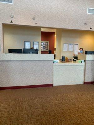 Front desk