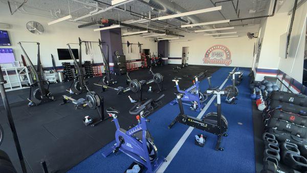 Welcome! We have free weights and Concept machines.