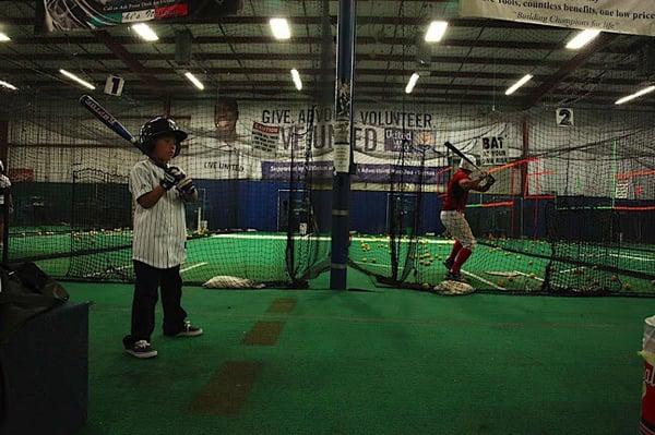 Centerfield has a new location which does have AC. This place is huge