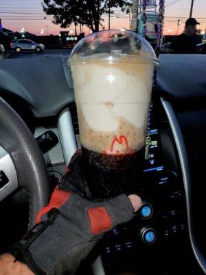 Coca-Cola Float on a hot summer night.