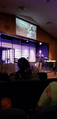 Pastor Phil Saenz with a lesson called, My Shepered Heals My Hurt.
