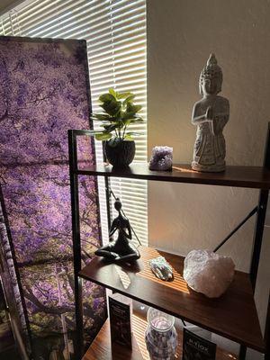 Relax in our clean, quiet, and peaceful environment. Visit the "Contact Us" page to schedule your appointment at Lavendermia.com.