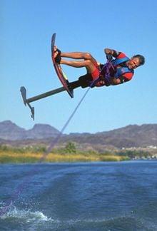 Ready for something new, we offer air chairs/hydrofoils for rent!