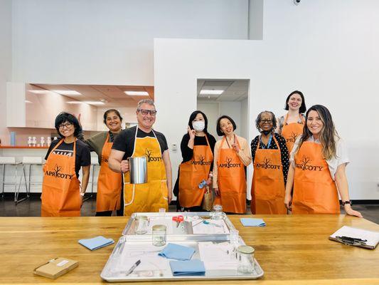 Candle making workshop