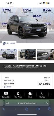 They will list MSRP, discounts, buy it now price,  when you say you are ready fees show up adding up to thousands of dollars.