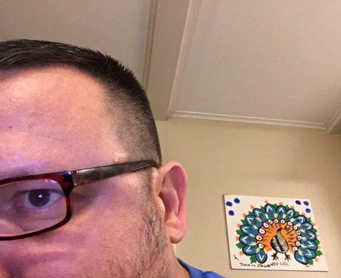 Had to get my ears lowered because a.) It's officially hot as b*lls now and b.) I was starting to resemble a roadie for Vandenberg in 1982.