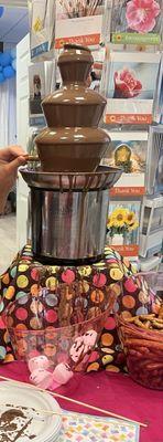 Chocolate fountain!!