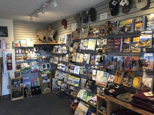 Friday, April 12, 2019: inside gift shop.