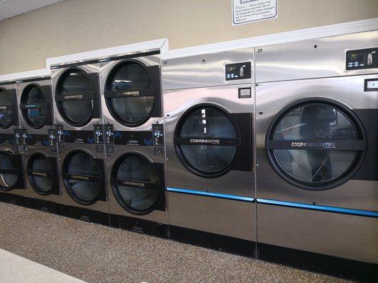 Super large dryers if needed