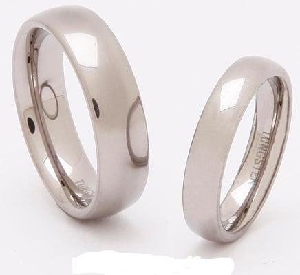 Tungsten Band rings