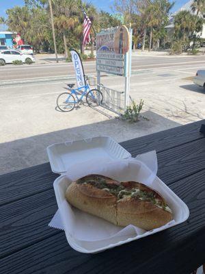 It's a nice big sandwich!