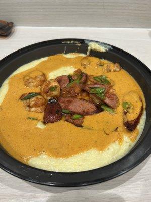 Shrimp and grits.