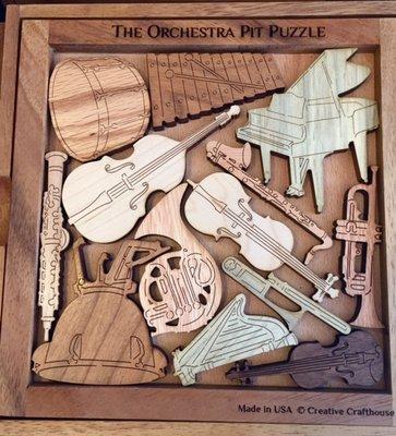 These handmade frame puzzles are a best seller.