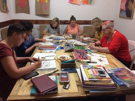 adult classes and workshops offer a variety of skills and projects to learn and explore
