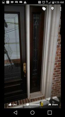 Persohn Front Door Refinishing