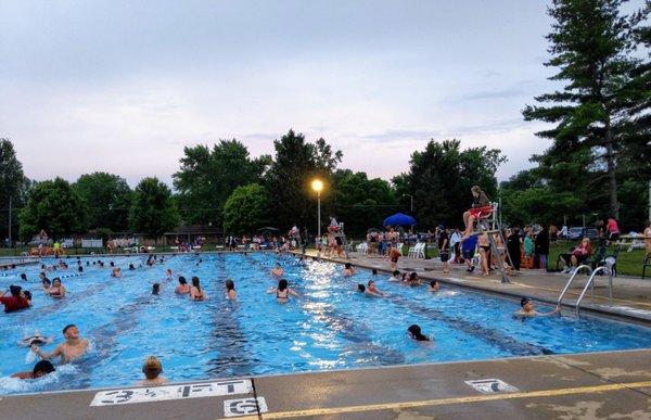 Free swim night