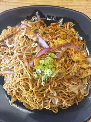 Stir fried chicken Ramen