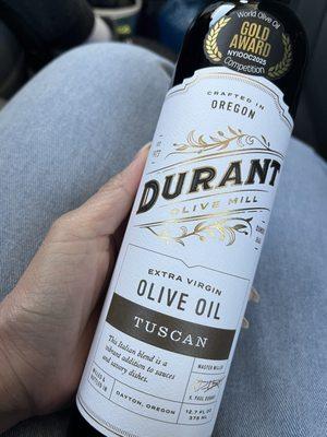 They sell olive oil here