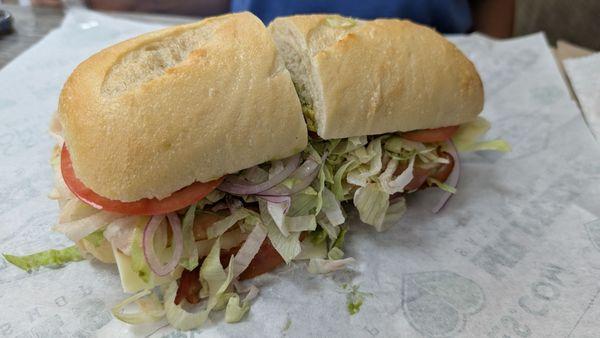 The Listen Linda Sandwich on soft delicious Sourdough.