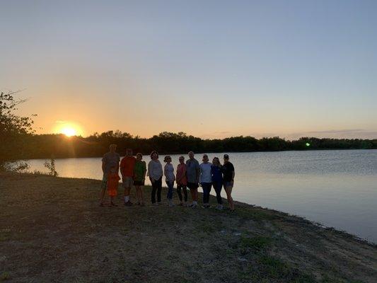 Sunset Moonlight Paddle held once per month