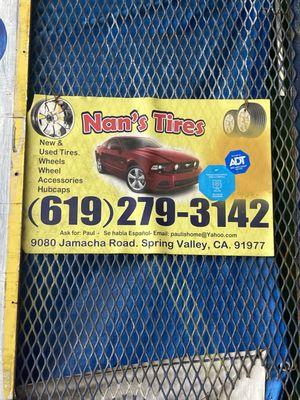 Nan’s Tires New & Used