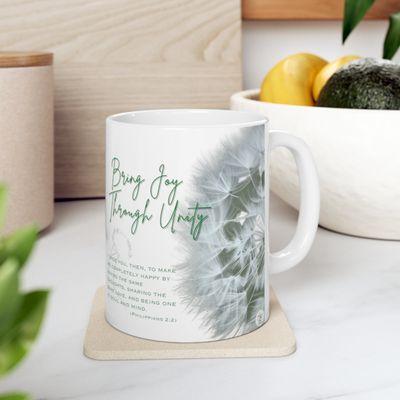 The Church Connected Store
Bring Joy Through Unity Mug
https://www.thechurchconnected.org/store/