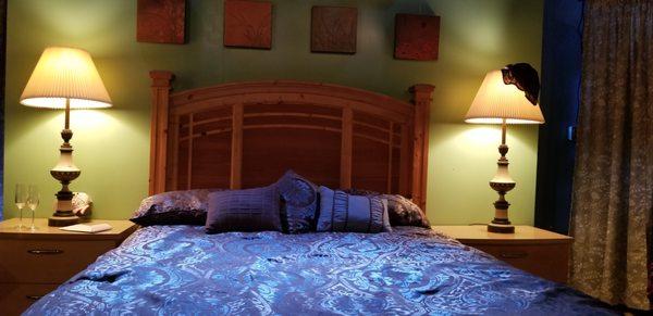 Stage set at The Foundry for world premier of The Big D (read D as in denial)