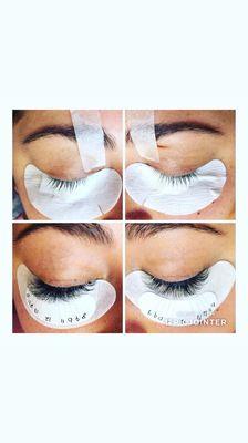 Bridal volume lashes