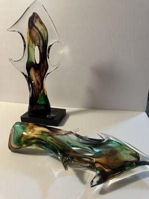 Damaged Art glass