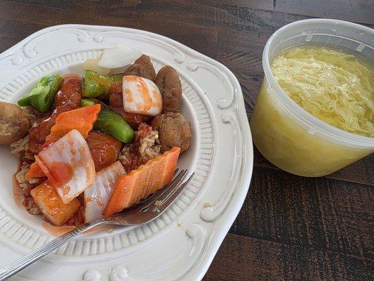 Sweet and Sour Pork Combo