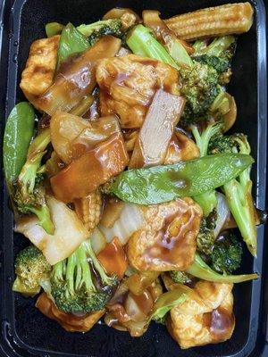 Mixed Vegetable Delight with Bean Curd