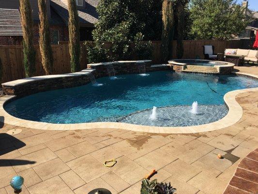 One of the many pools we service.