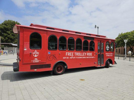 San Pedro Trolley