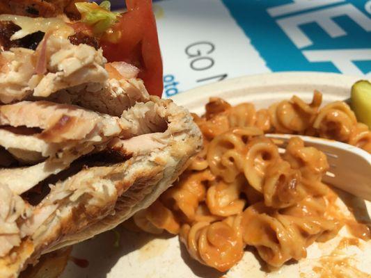 Turkey Club and Smoked Mac and Cheese