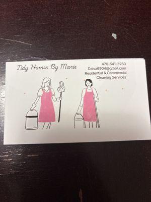 Tidy Homes By Marie