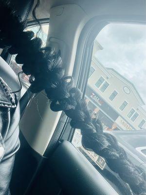 The "butterfly " braid....more like a moth smh