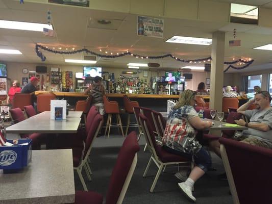Dining area and main bar