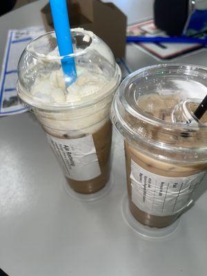 Jack 'O Latte (they added extra whip cream ) and a "The Great Pumpkin (Chai)"