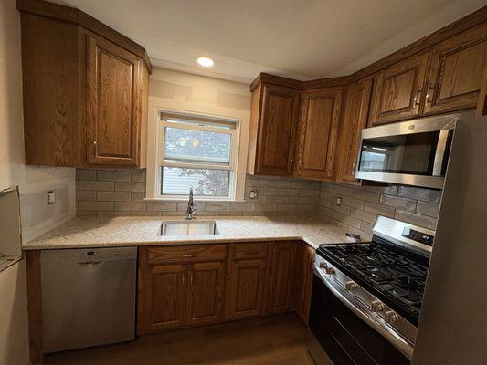 Simple kitchen install to reimagine the room