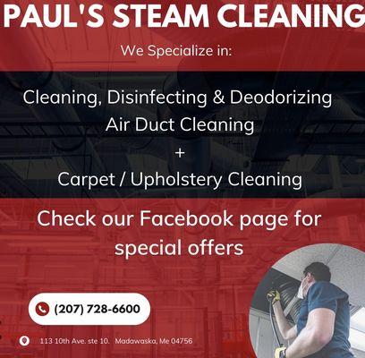 Paul's Steam Cleaning