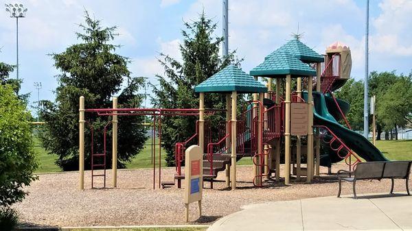 playground in the center