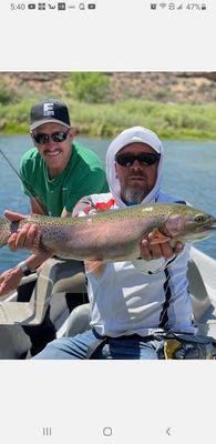 Nice rainbow on the San juan river