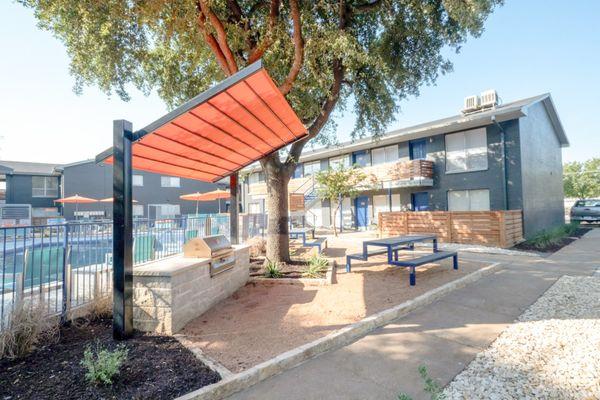 On-site grillng area