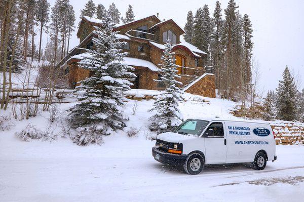 Christy Sports Ski & Snowboard Rental Delivery