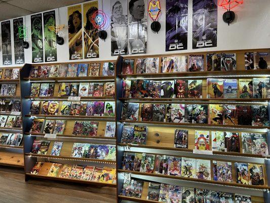 Wall of comics