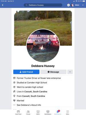 This is the trespassing person and posted the evidence on her Facebook page in the background