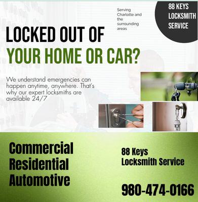 88 Keys Mobile Locksmith