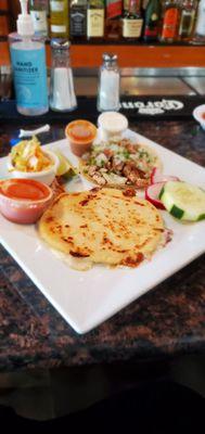 Chicken Taco and cheese Papusa